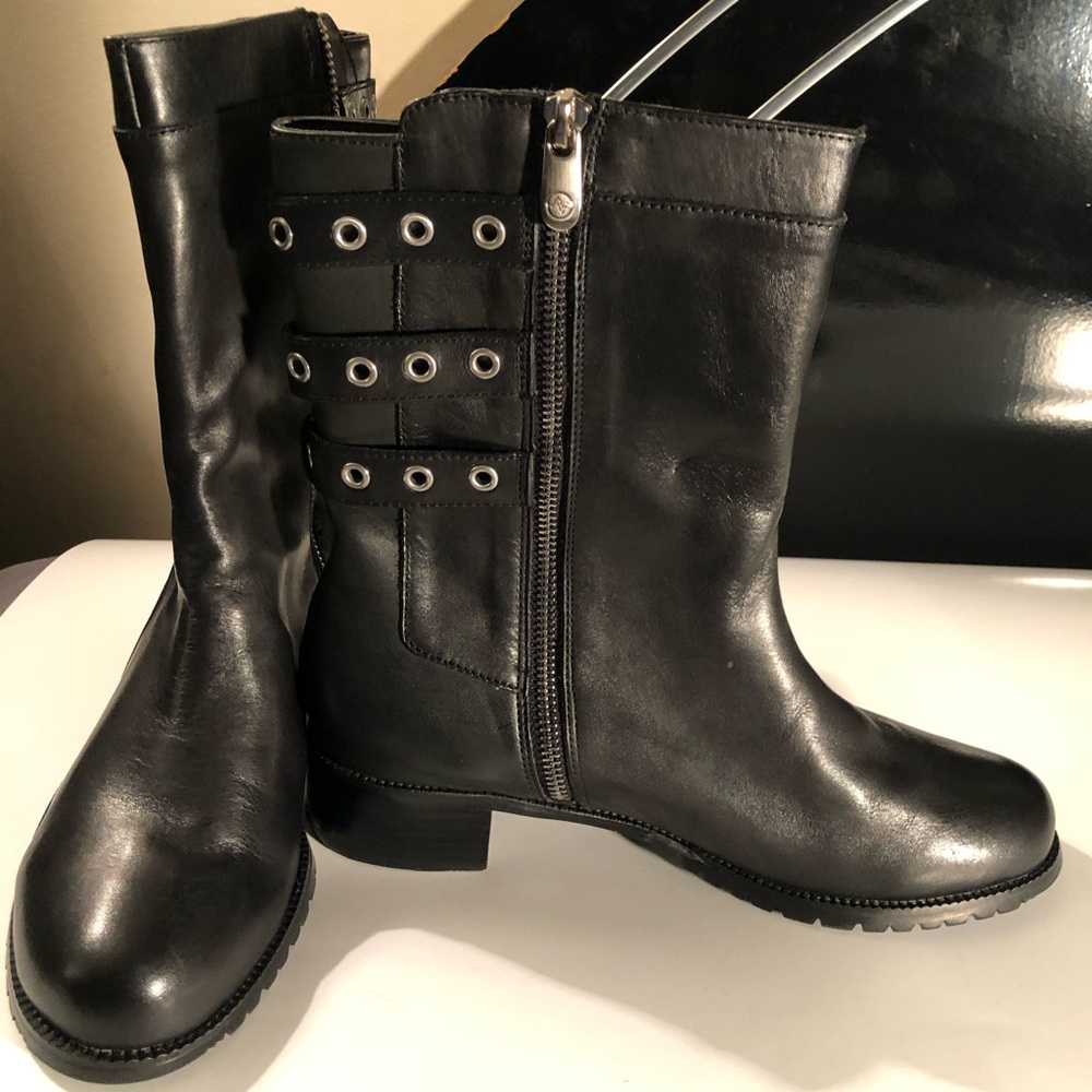 Adrienne Vittadini Trojan Mid Calf Boot